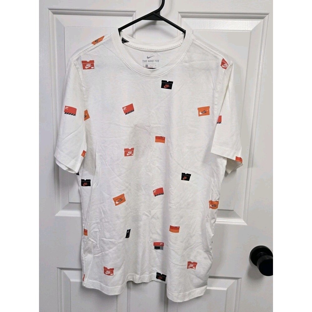 Nike Shoe Box Graphic Shirt Mens L